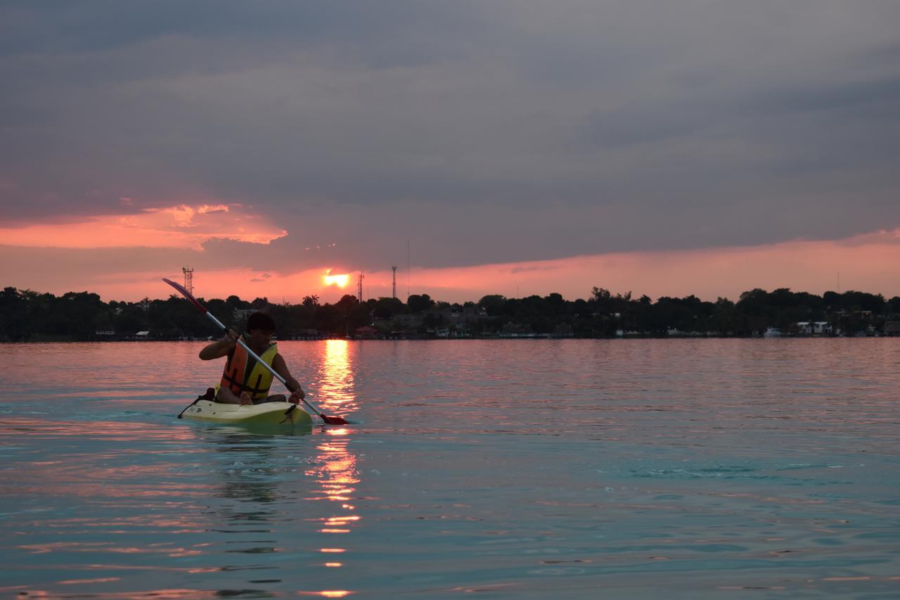 Casa Maya Blue Hotel Bacalar Exterior photo
